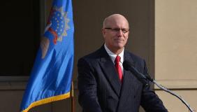 Steve McNally, Hess General Manager of North Dakota, in an address at the dedication ceremony.